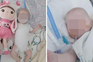 Mała Zuzia z Łódzkiego pilnie potrzebuje pomocy! Po 3 miesiącach od urodzenia wykryto u niej złośliwy nowotwór [ZDJĘCIA]