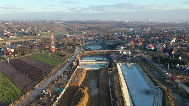 Północna obwodnica Krakowa. Sprawdzamy postępy prac (STYCZEŃ)