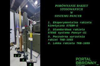 Rakiety systemu Pancyr-M/SMD