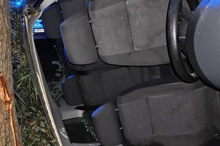 Śmiertelny wypadek pod Tomaszowem Mazowieckim. Kierujący zasłabł w czasie udzielania pomocy [ZDJĘCIA].