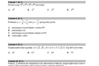 matura próbna 2014 CKE matematyka 2