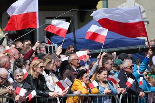 Obchody święta Konstytucji 3 Maja w Warszawie. Niech żyje Polska!