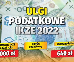 Ulgi podatkowe IKZE 2022