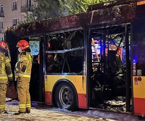 Pożar autobusu