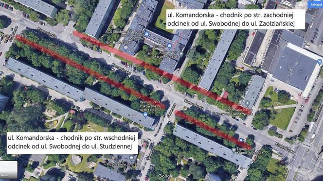 Ulica Komandorska we Wrocławiu zostanie wyremontowana