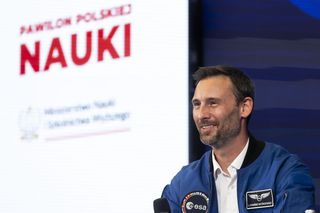 Sławosz Uznański-Wiśniewiski na forum w Karpaczu.