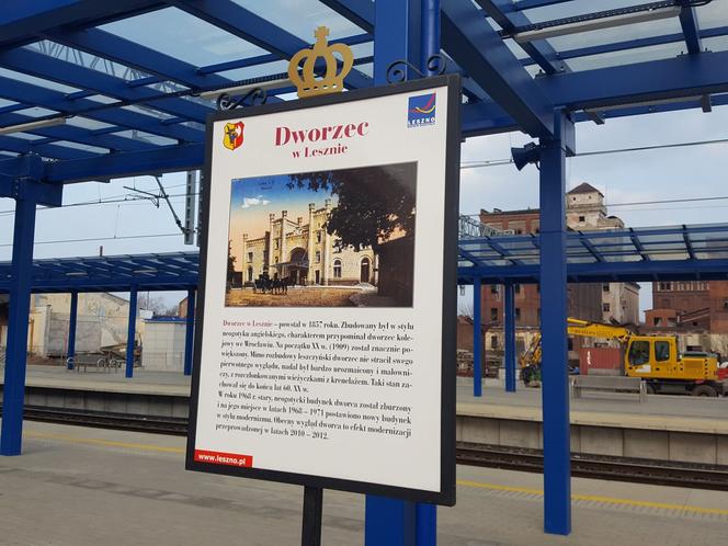 Do końca czerwca gotowy ma być dodatkowy peron na dworcu kolejowym w Lesznie