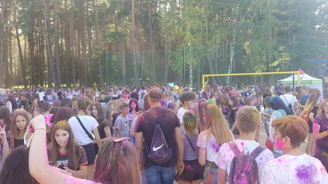 Festiwal kolorów 2019 na plaży miejskiej w Białymstoku