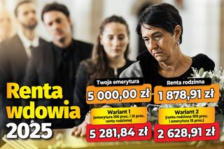 Renta wdowia 2025