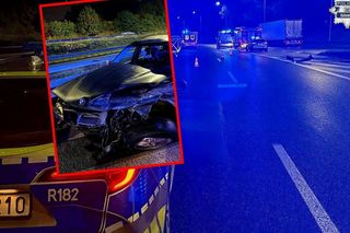 Tragiczny wypadek na autostradzie A4. 18-letni kierowca i 17-letni pasażer uciekli