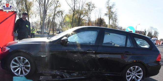 Śmiertelny wypadek pod Białą Podlaską. Motocyklista uderzył w BMW