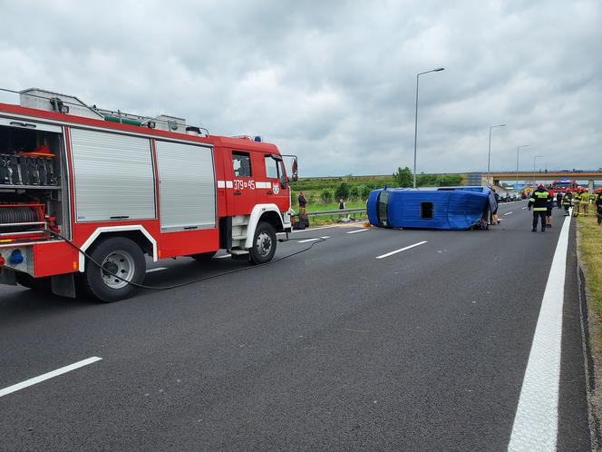 Niespokojny weekend na tarnowskim odcinku A4