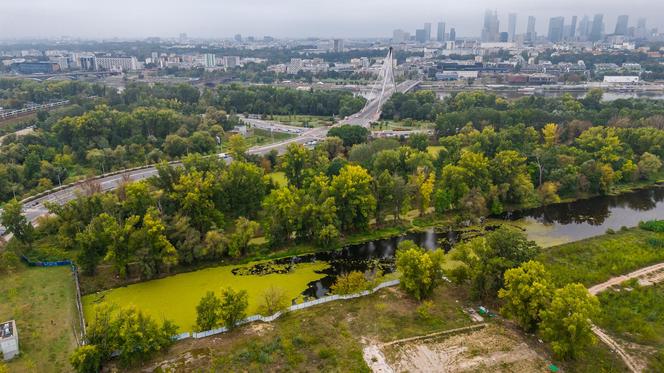 Port Praski - widok z drona, wrzesień 2024