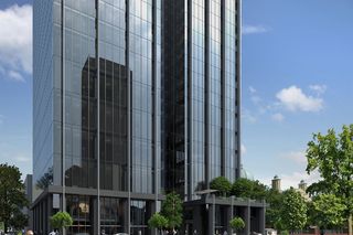 Wstępne wizualizacje wieżowca Roma Tower w Warszawie