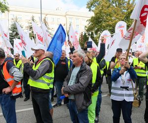 Związkowcy z BEKO protestowali przed ambasadą Turcji 