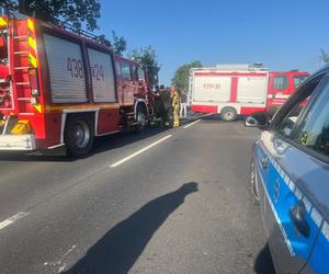 Śmiertelny wypadek pod Golubiem-Dobrzyniem. Kobieta i mężczyzna nie żyją, dziecko w szpitalu [ZDJĘCIA].