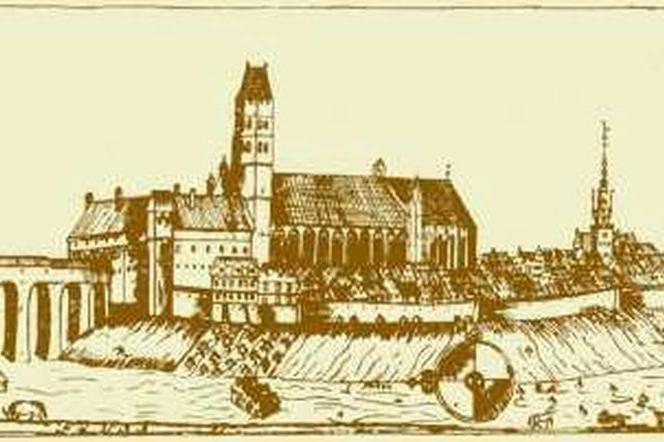 Panorama miasta wg H. Ogiera z ok. 1700 r., publikacja Miejskiego Serwisu Internetowego Miasta Kwidzyna