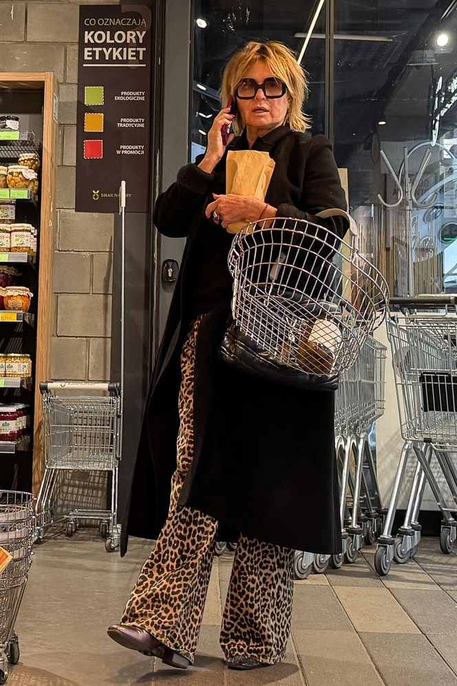 Ewa Kasprzyk na zakupach