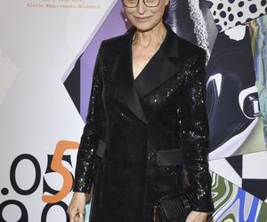 Danuta Stenka ze starszą córką na widowni Tańca z gwiazdami. Podobna do słynnej mamy?