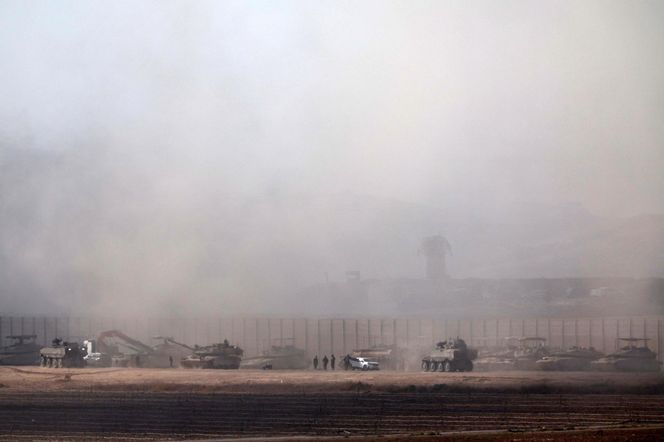 Czołgi w centrum miasta Gaza