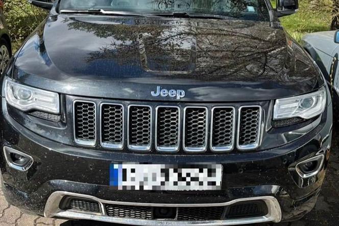 Jeep odnalazł się w zakątku Polski. Teraz poszukiwani są sprawcy