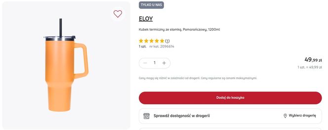 Kubki termiczne to HIT sezonu. Rossmann ma własne!