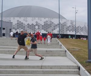 Euro 2024. Tysiące fanów piłki nożnej w Strefie Kibica w hali Urania w Olsztynie. Zobacz zdjęcia!