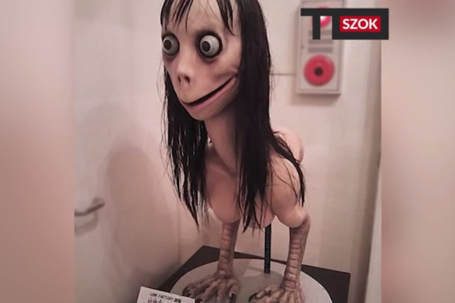 Przerażająca lalka MOMO wykorzystana w niebezpiecznej zabawie w sieci