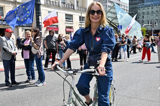 Magda Cielecka maszeruje dla Rafała Trzaskowskiego