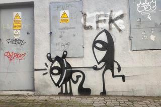 Tajemnicze graffiti pojawiło się na leszczyńskich murach. To dzieła znanego i cenionego w całej Europie artysty [ZDJĘCIA]