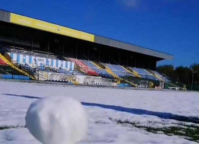 Śnieg na Warmii i Mazurach