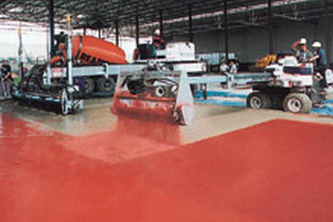 Kombajn posadzkowy Laser Screed