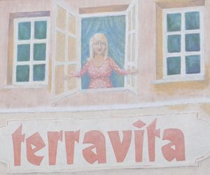 To najsłynniejszy mural w Poznaniu. Jest wizytówką zabytkowej dzielnicy