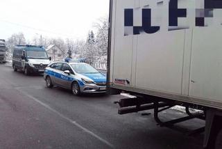 ITD z Rzeszowa zatrzymała 40-tonową ciężarówkę. Kierowca był pijany