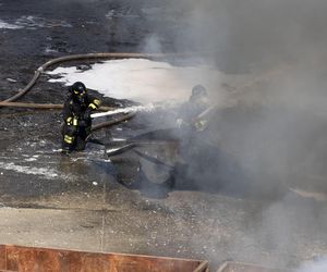 Wybuch w punkcie dystrybucji benzyny w Rzymie.