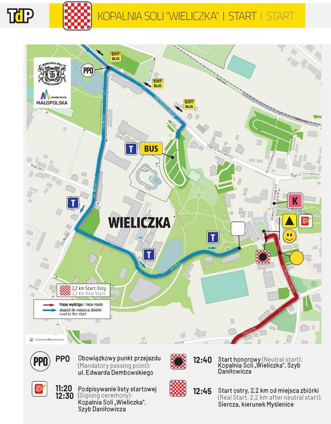 V etap Tour de Pologne 2019 - MAPA STARTU