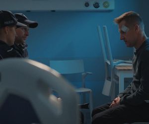 M jak miłość odc. 1876. Natalka (Dominika Suchecka), Adam Karski (Patryk Szwichtenberg), Paweł (Rafał Mroczek)