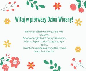 Dzień wiosny - kartki z życzeniami