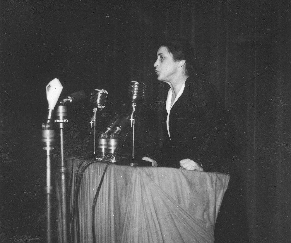 Wanda Wasilewska na Światowym Kongresie Intelektualistów w Obronie Pokoju, 1948