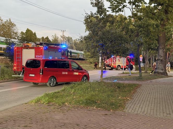 Warszawa Wesoła. Pociąg śmiertelnie potrącił kobietę