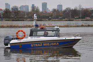 Strażnicy miejscy dostali łódź z wielką kamerą na dachu. Będą patrolować Wisłę 
