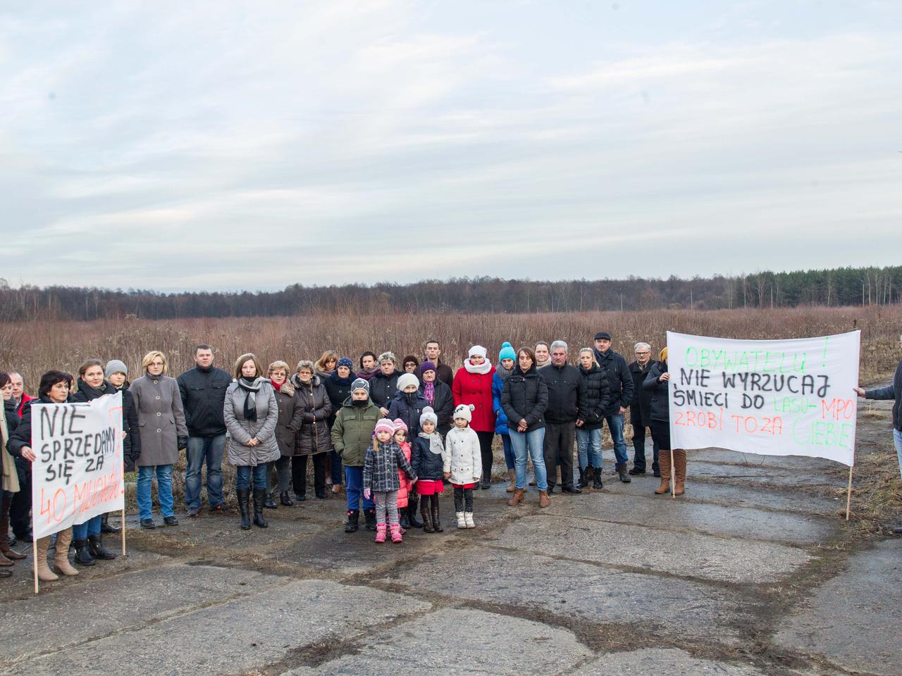 Nie chcemy śmieci ze stolicy