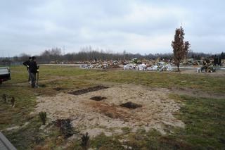 Koszalin. Przygotowania do uroczystości pogrzebowych 2