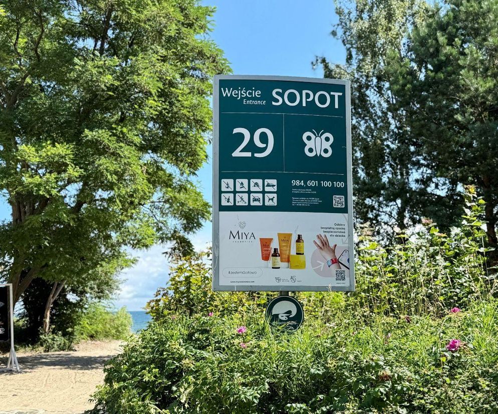 Nowości na sopockich plażach. Tu sprawdzisz czy plaża jest strzeżona. Bezpieczniej też dla dzieci!