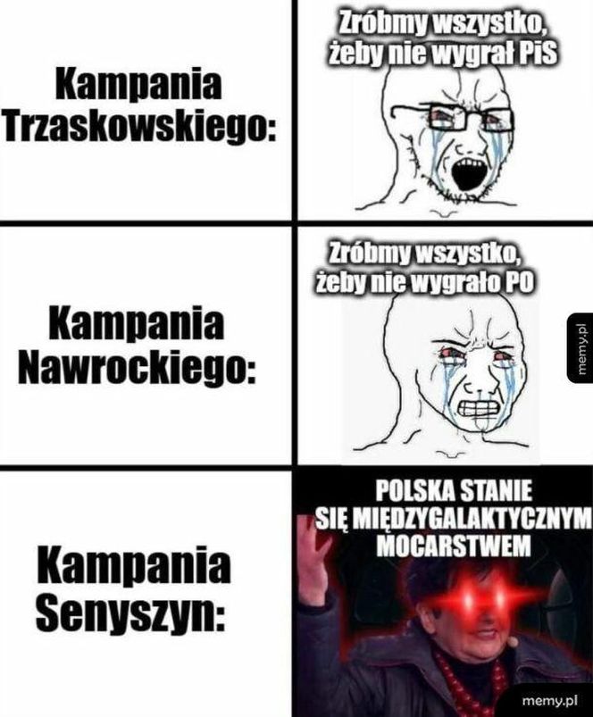Wybory prezydenckie 2025. Sprawdźcie najlepsze memy 