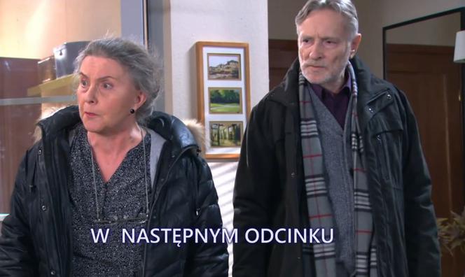 Na Wspólnej odc. 3242. rodzice Kingi - Olga Malczyk (Anna Łopatowska), Henryk Malczyk (Wiesław Rudzki)