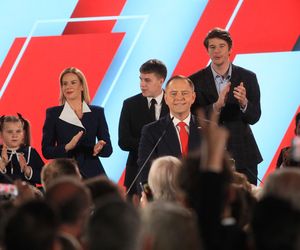 Tak córeczka Nawrockiego skradła show tacie! 