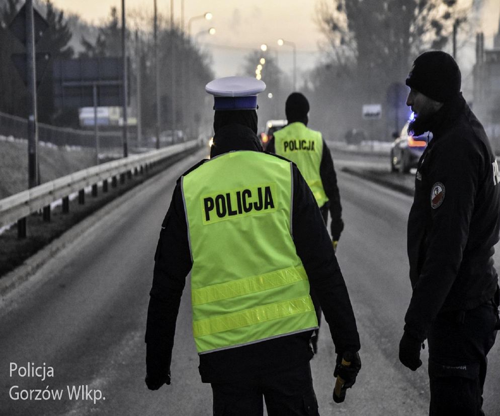 Gorzów: policja kontrola trzeźwości