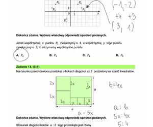 Egzamin ósmoklasisty 2024: matematyka. Zadania, arkusze CKE i odpowiedzi z matematyki 15.05.2024