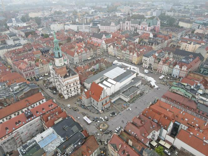 Remont na Starym Rynku w Poznaniu trwa. Kiedy koniec prac? 